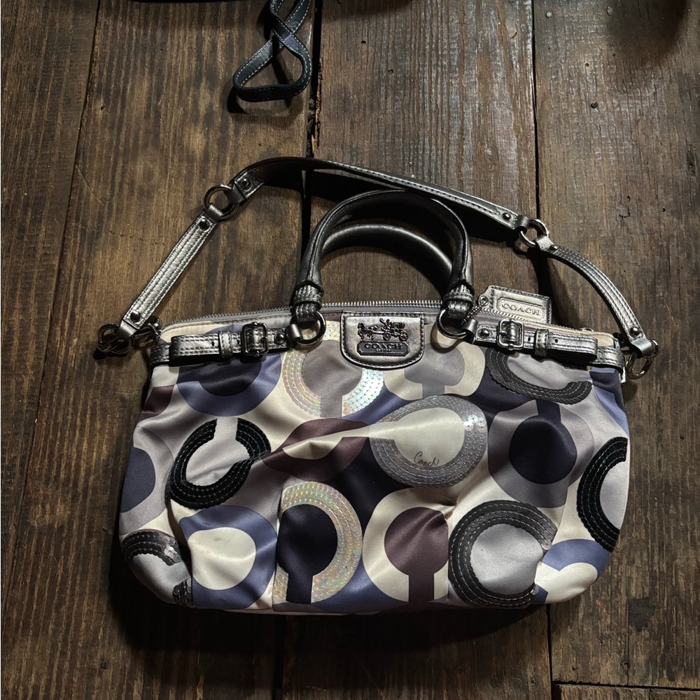 Coach Multicolor Patterned Women's Bag